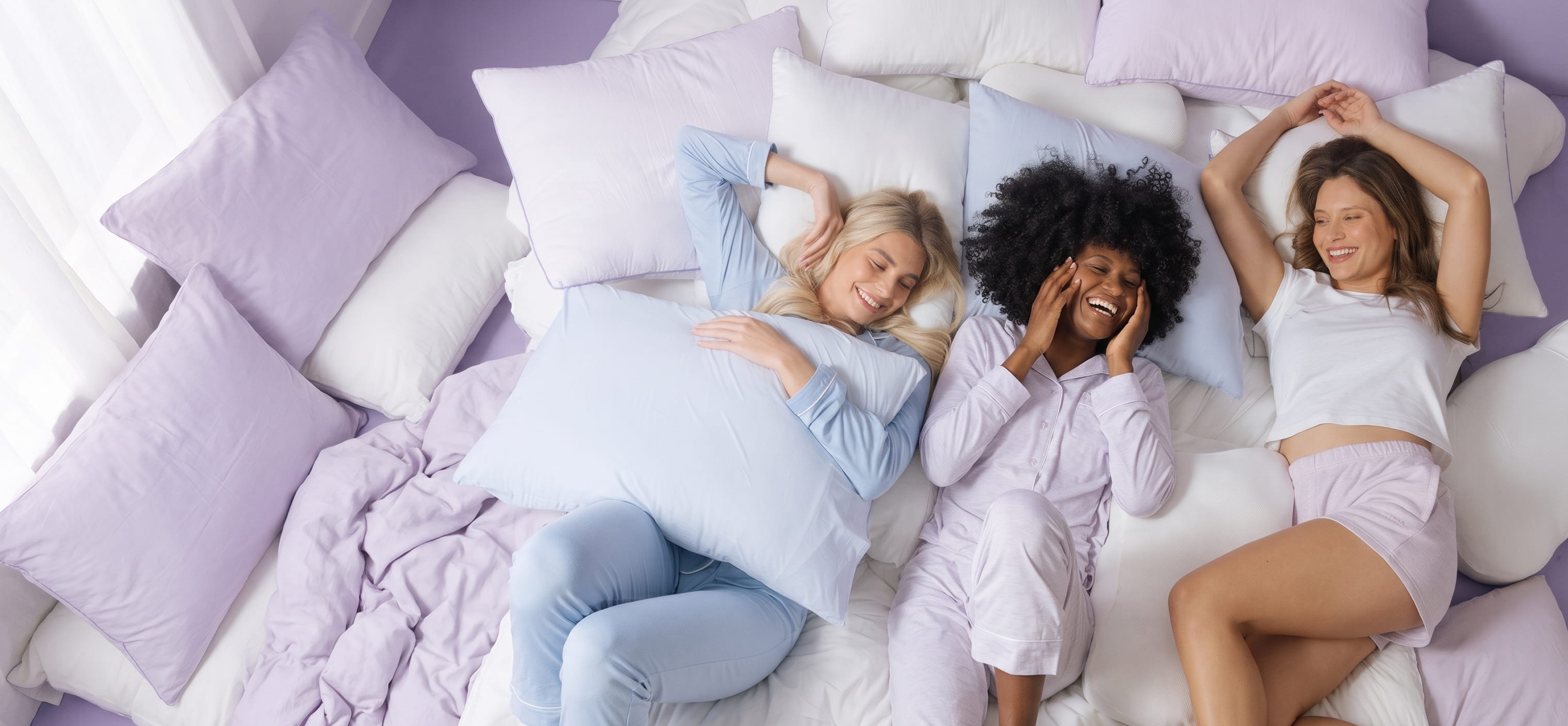 Cozy winter bedroom with a soft Mellow Sleep comforter and comfortable bedding for cold nights